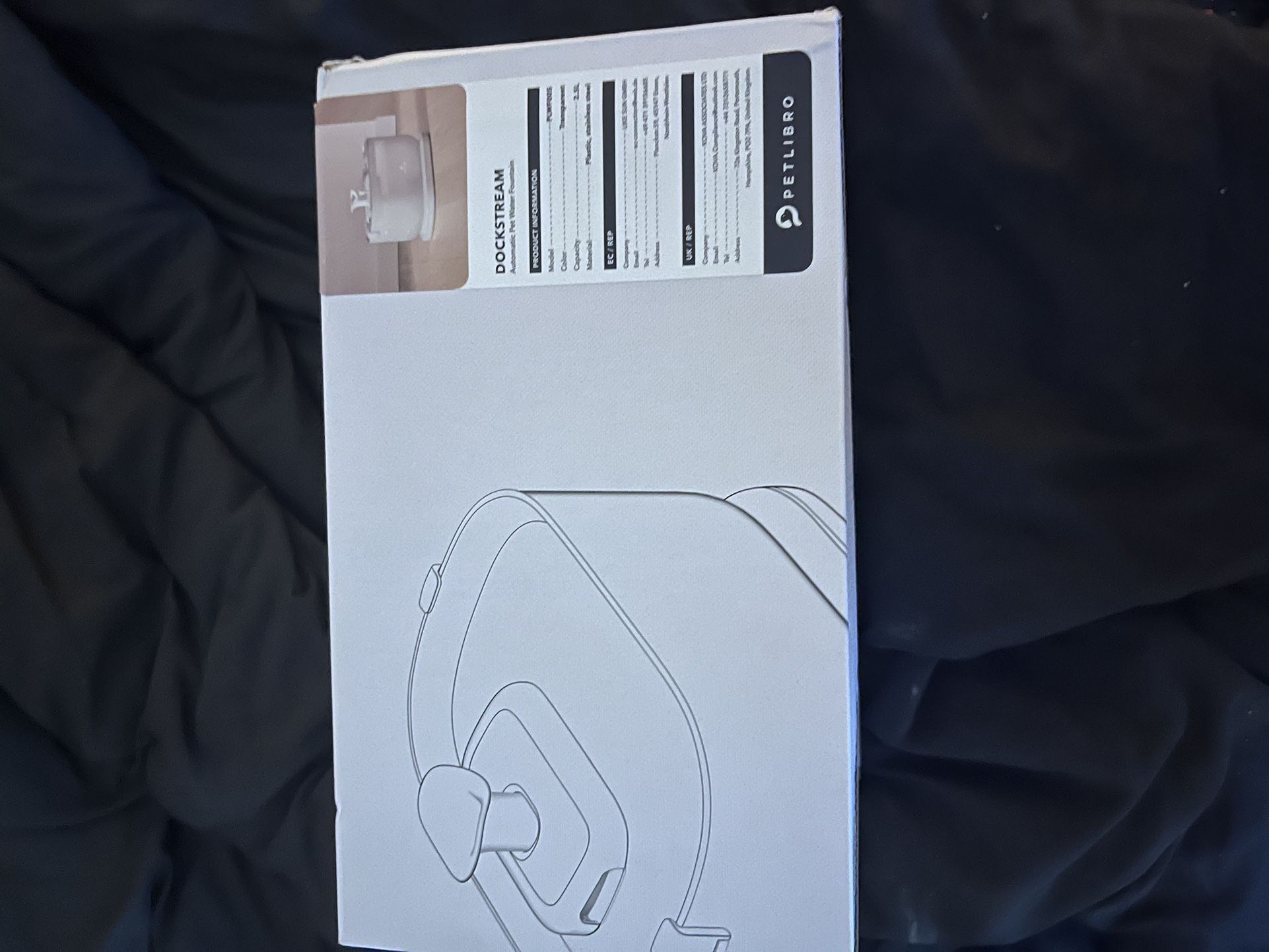 Brand New PetLibro Dockstream Water Fountain 