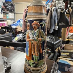 Vintage German Beer Stein 