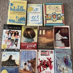 Lot Of Elementary Chapter School Books