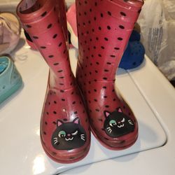 Girls Rainboot Size 9