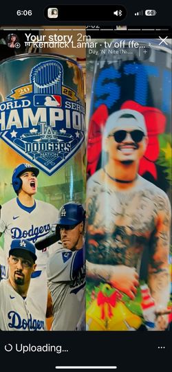 Custom Tumblers DODGERS BANDA