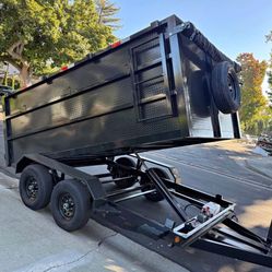 2027 Hydraulic Dump Trailer 12ft Long