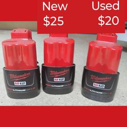Milwaukee M12 Battery 1.5 
