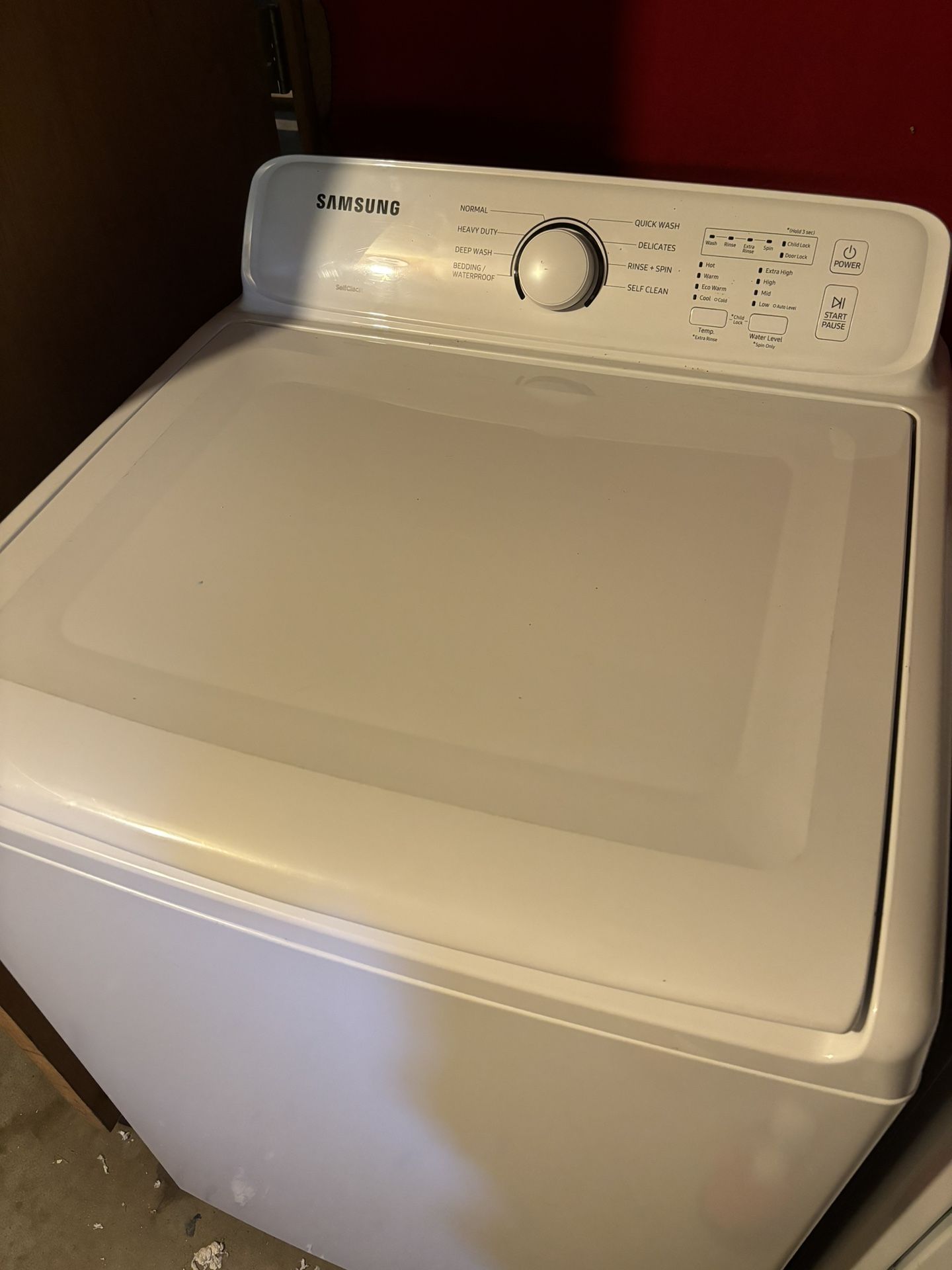 washer & dryer samsung