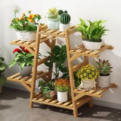 Brand new in box 📦 6 Shelf bamboo🎍 plant stand 🪴