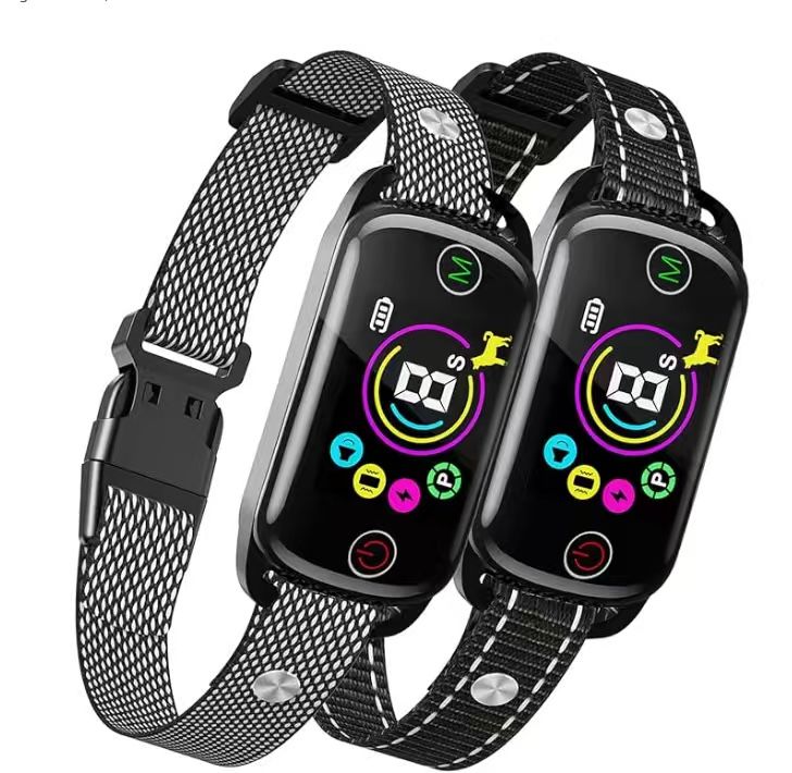 2 Pack Dog Bark Collar for Large Medium Small Dogs