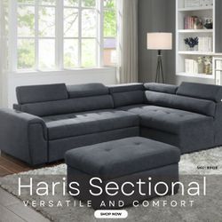 Haris Sleeper Sofa Sectional