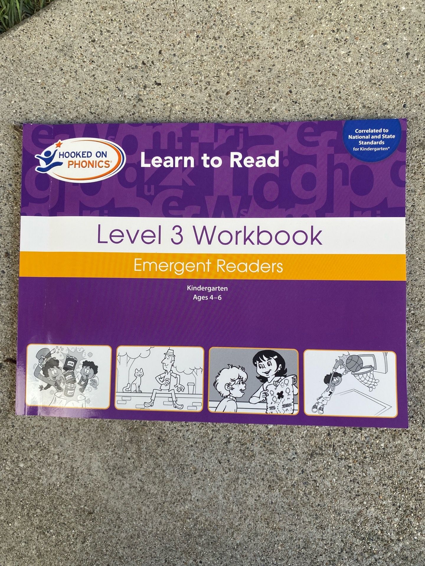 Hooked on Phonics Level 3 Emergent Readers Kindergarten