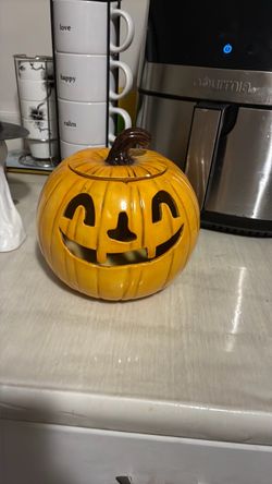 Glass pumpkin