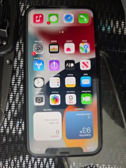 Apple iPhone 11 with Black Case