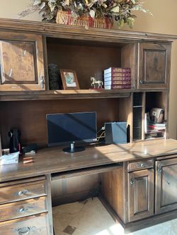Antique Desk and chair Rob & Stuckey.