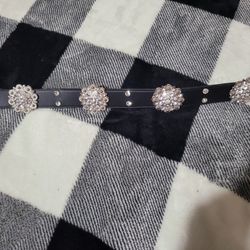 Diamond Studded Dog Collar Large