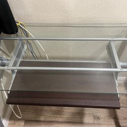 Glass Desk 