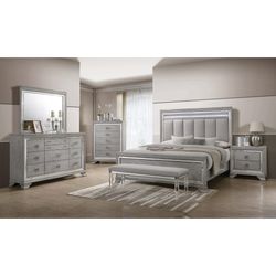 4PC King Bedroom Set 