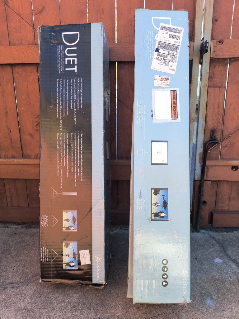 Projector Screen With Tripod Stand 60" 80" Indoor Outdoor