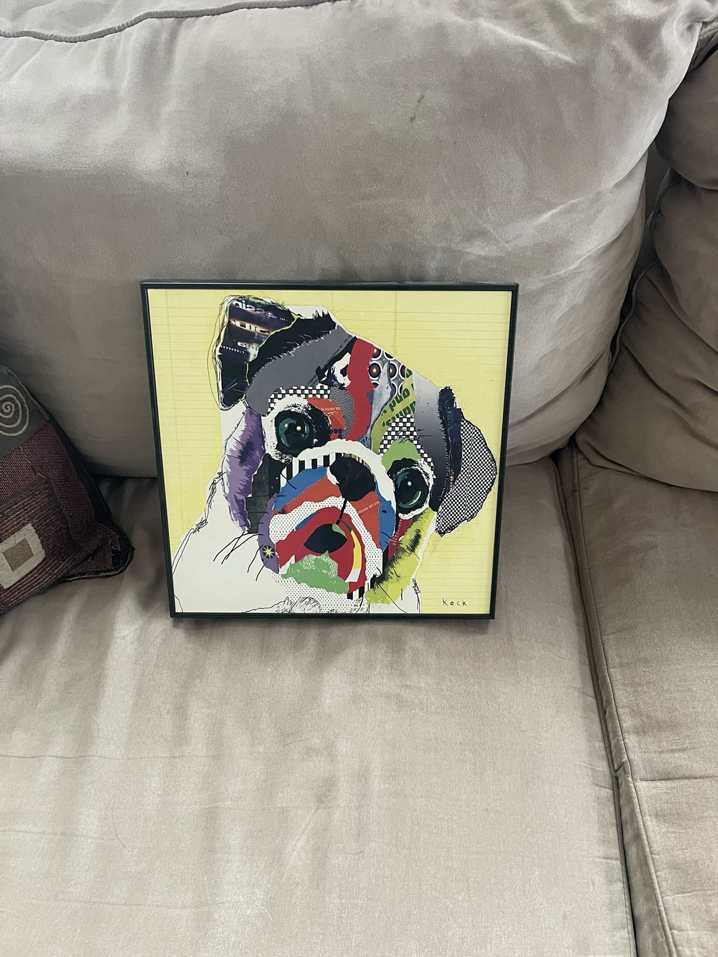 Art Deco Pug
