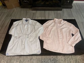 Tommy Hilfiger & Calvin Klein Men's XL Long Sleeve Shirts