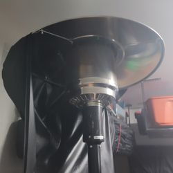 Patio heater with cover