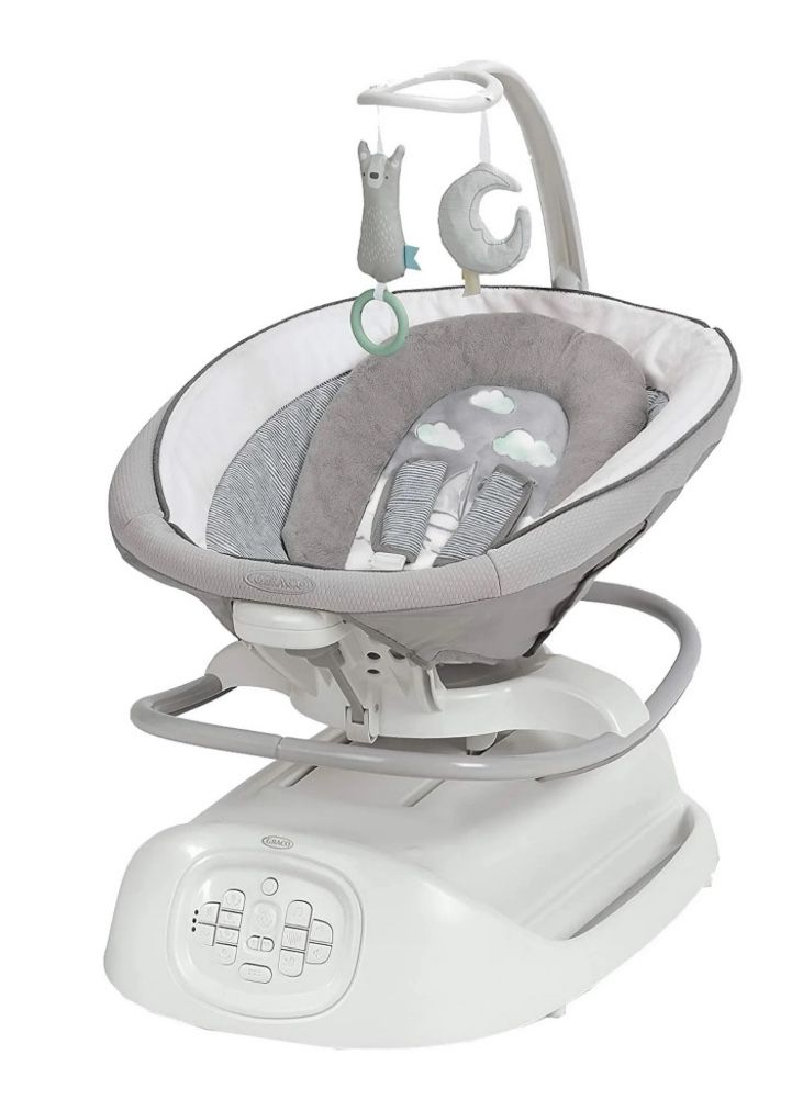 Graco sense2sooth infant baby swing with cry detection tech