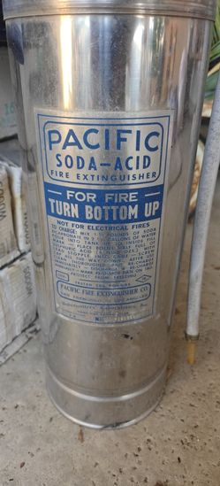 1960's Soda Acid Fire Extinguisher 