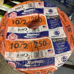New Romex Wire 10/2 250ft