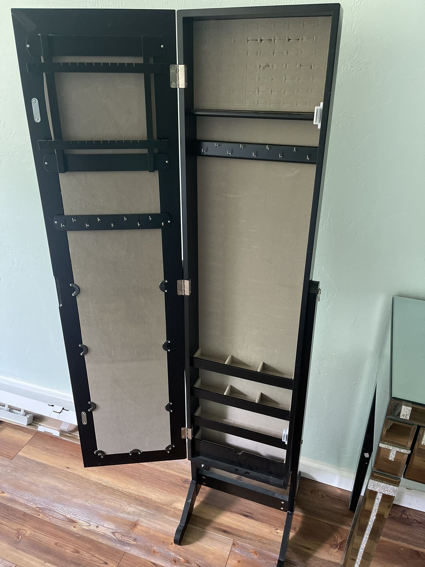 Open Up Wardrobe Mirror