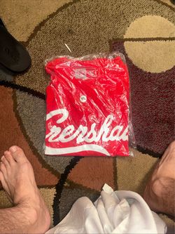Men’s red & white “Crenshaw” Graphic T-shirt, size XL Regular