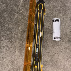 1/2 Dewalt Torque Wrench 