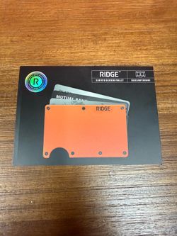 Ridge Wallet - Basecamp Orange