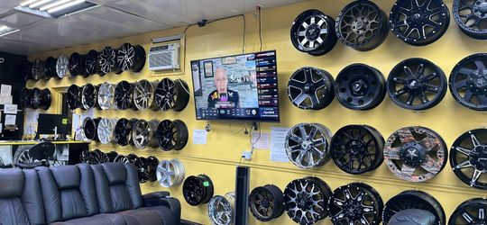 COMPACT CAR WHEELS AND TIRES $40 DOWN