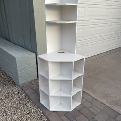 White Corner Shelf