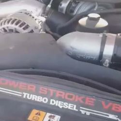 6.0 Power stroke Complete Running Engine
