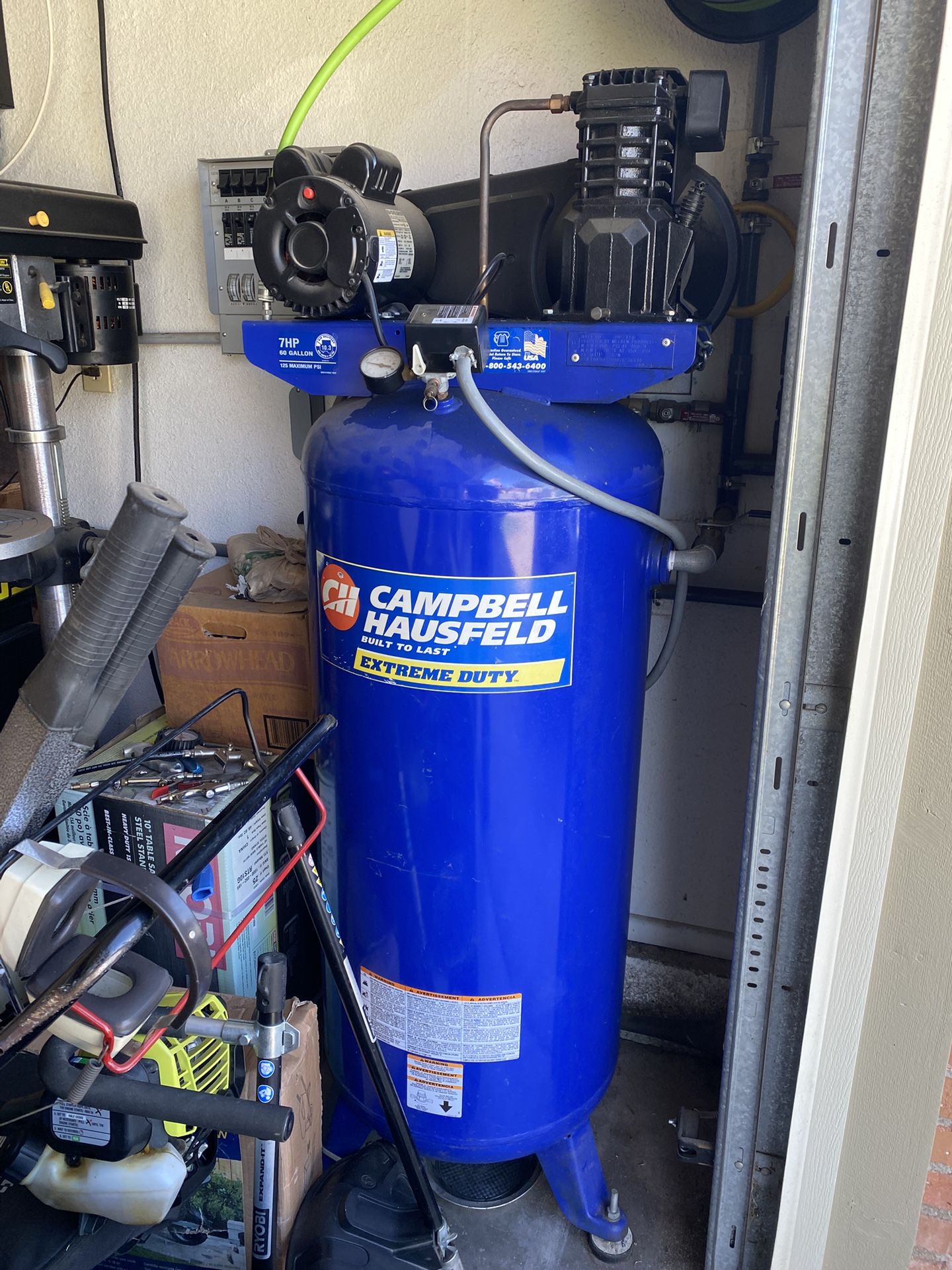 Air Compressor and Tools