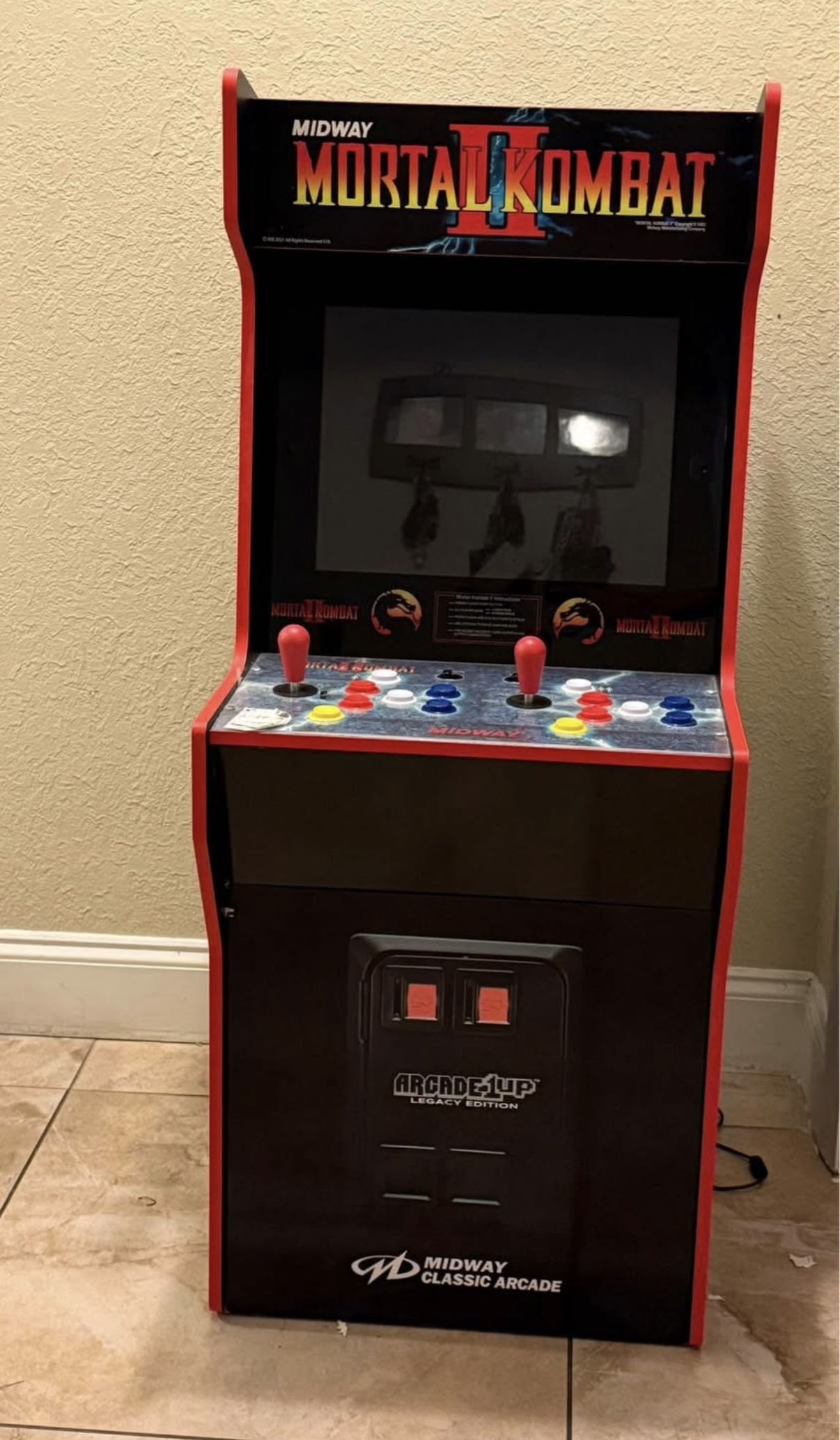 Mortal Kombat Arcade Machine
