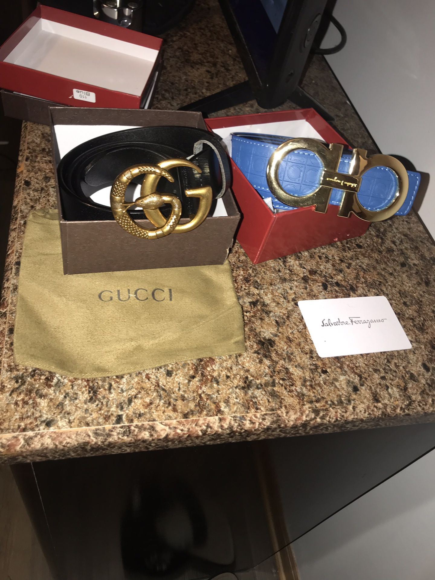 Ferragamo and Gucci