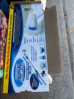 Spin scrubber almost new