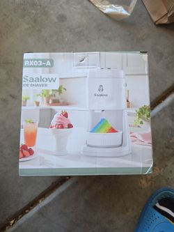 Saalow RX03-A Ice Shaver Machine