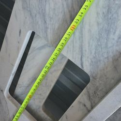 2 Marble Vanitys With Backsplash 