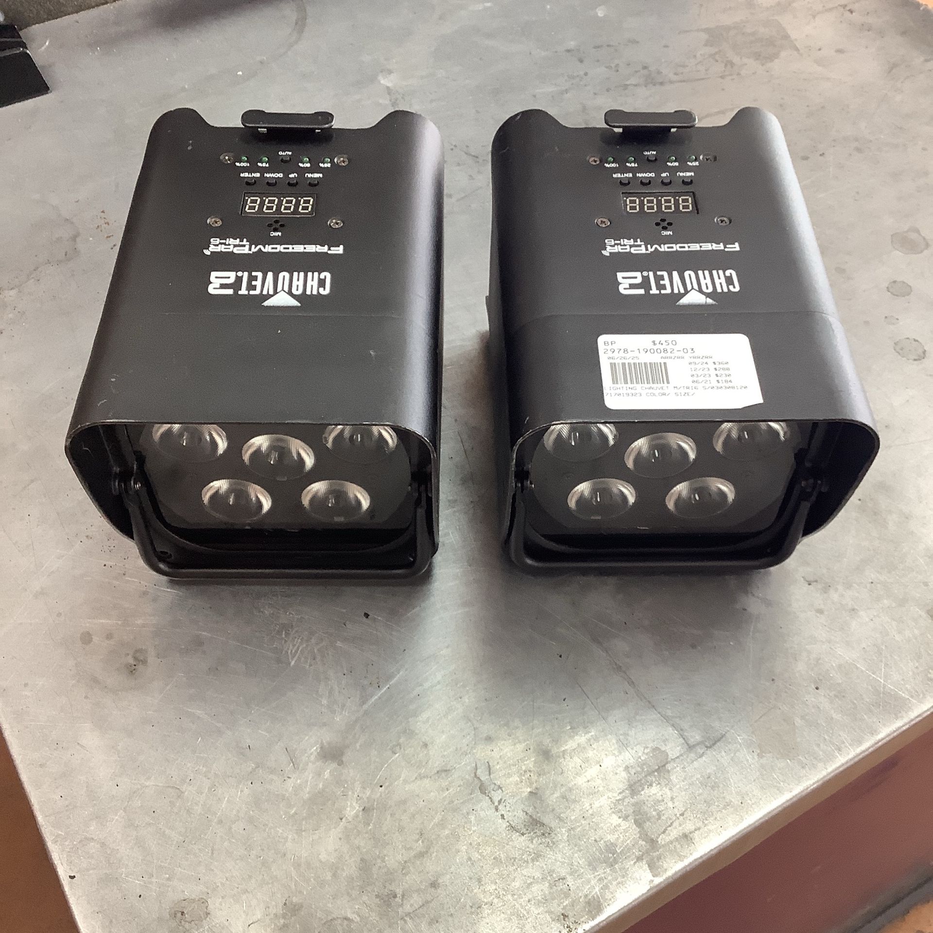 Chauvet Par Lighting Set