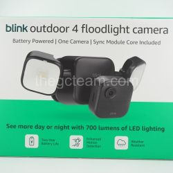 🔥 Blink - Outdoor 4 Floodlight Camera — Wireless smart security camera, 700 lumens