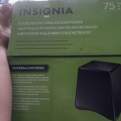 insignia rocketboost wireless subwoofer