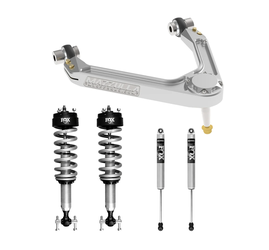 2007-2015 CHEVY/GMC 1500 . SUSPENSION PACKAGE / FOX 2.0 with Mazzulla Upper Control Arms