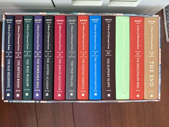 New Series of Unfortunate Events 13 Book Set New