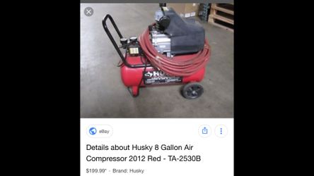 Husky Air Compressor