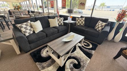 2 PC SOFA AND LOVESEAT