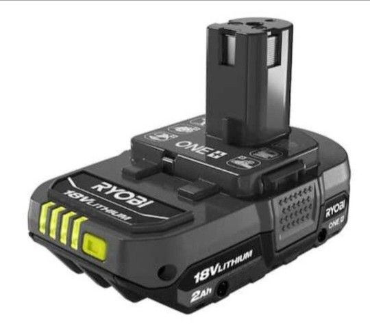 (NEW) RYOBI ONE+ 18V 2.0 Ah Lithium-Ion Battery