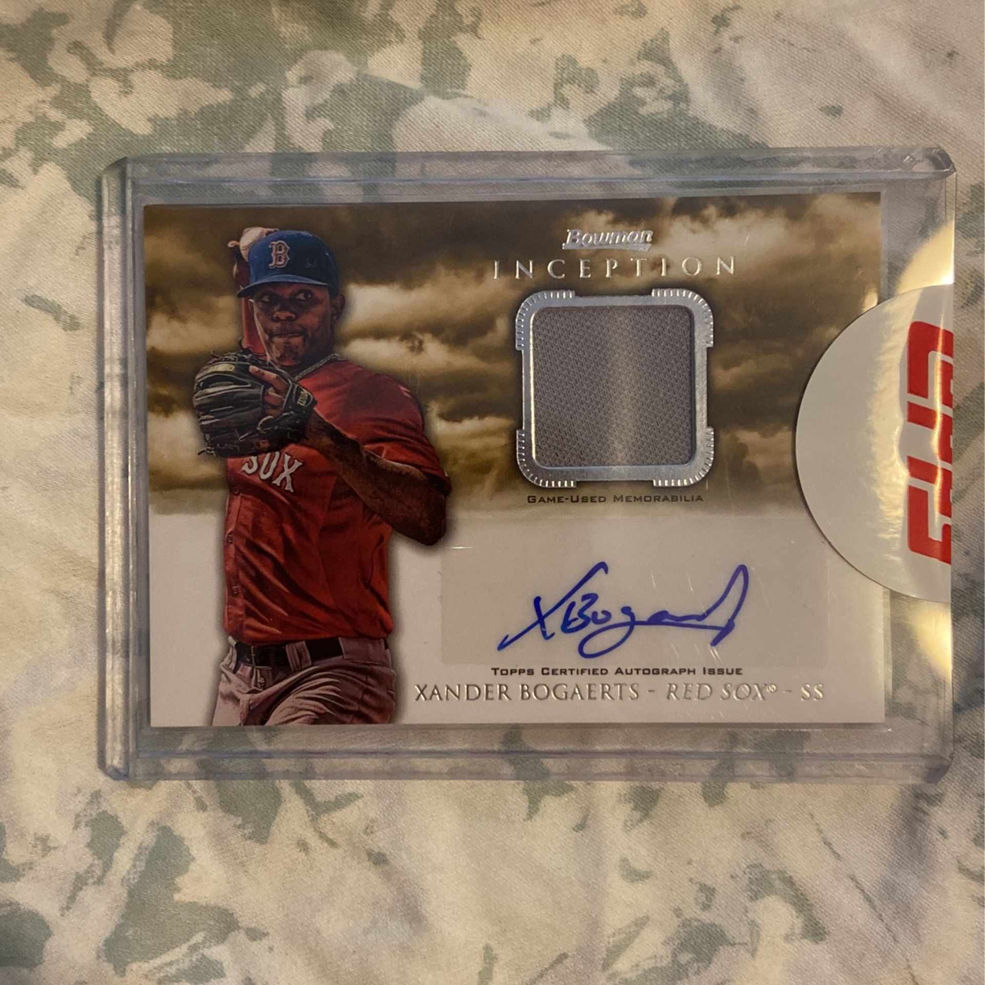 Xander Bogaerts Autographed Jersey RC