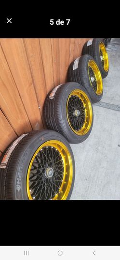 Wheel 15x8 4 Lugs 4x100 New rims and tires