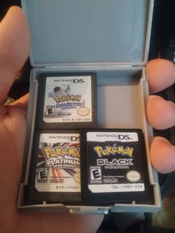 3 games of Pokemon