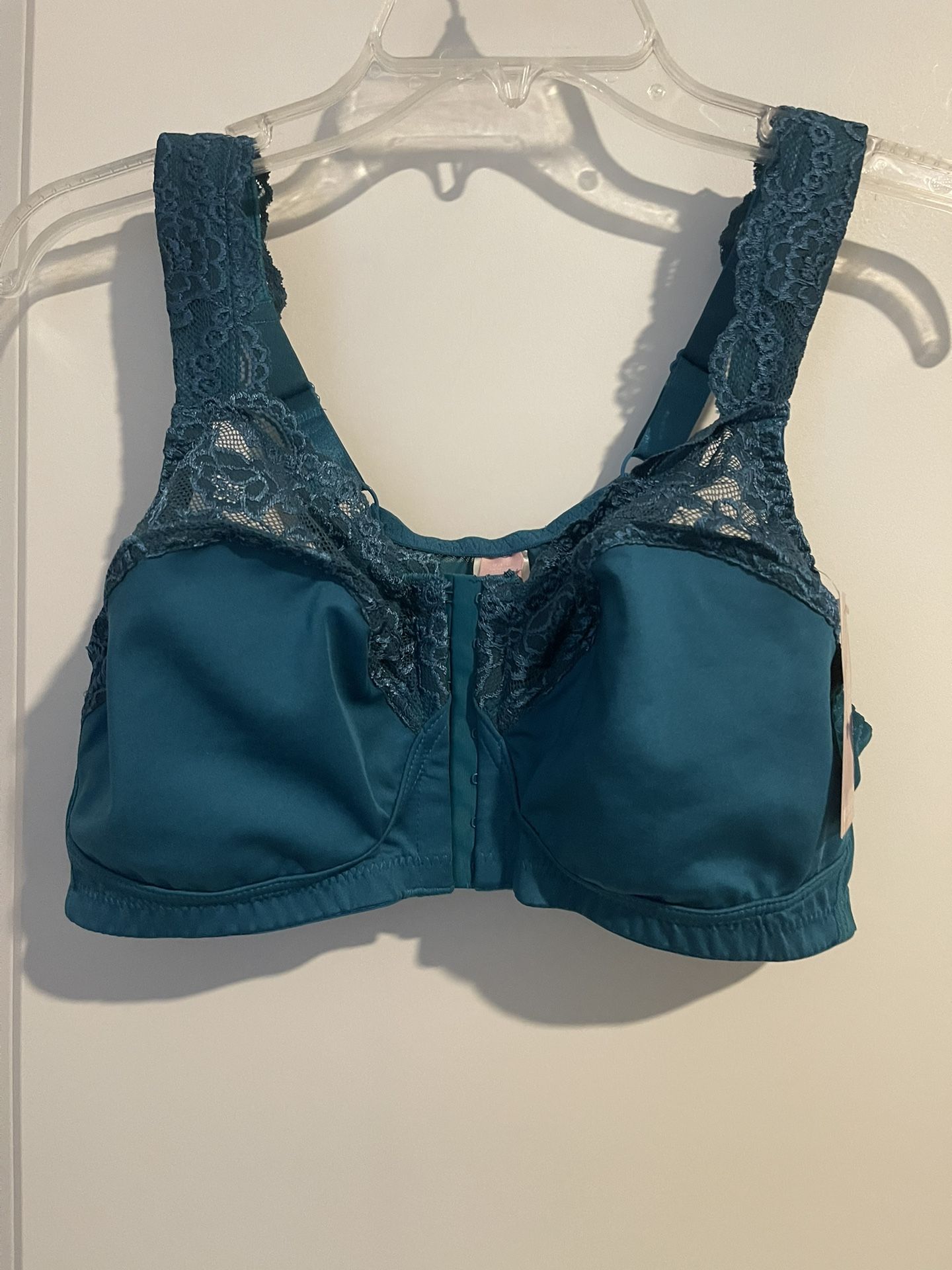 NWT Size 44B Turquoise Bra Comfort Straps